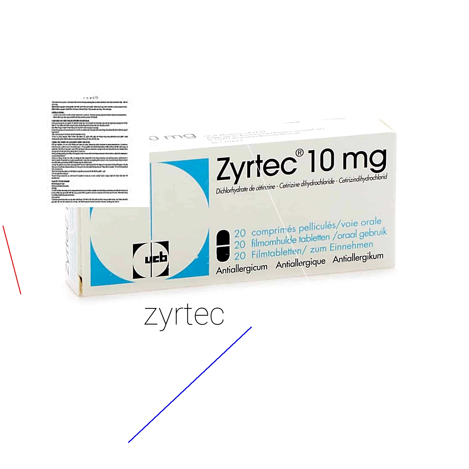 Ordonnance pour zyrtec